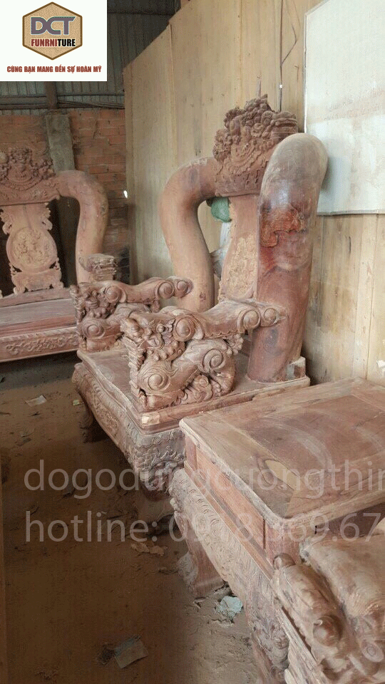 Bộ ghế cẩm lại cột 22 hàng hiếm